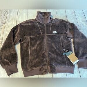 NWT The North Face Women’s size S Osito Lux jacket - coal brown
